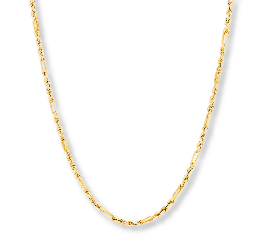 Solid Gold Milano Necklace