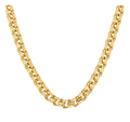 Solid Gold Chino Necklace