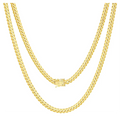 Solid Gold Miami Cuban Necklace